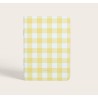 Carnet de poche Vichy Jaune