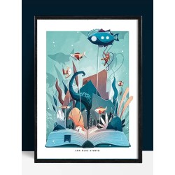 Affiche «  20 000 lieues sous les mers »