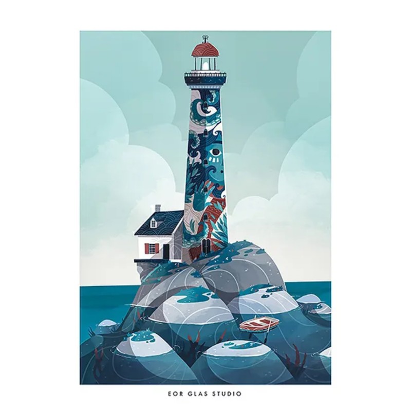 Affiche « Phare tatoué »