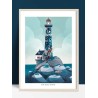 Affiche « Phare tatoué »