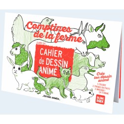 Cahier de dessin animé...