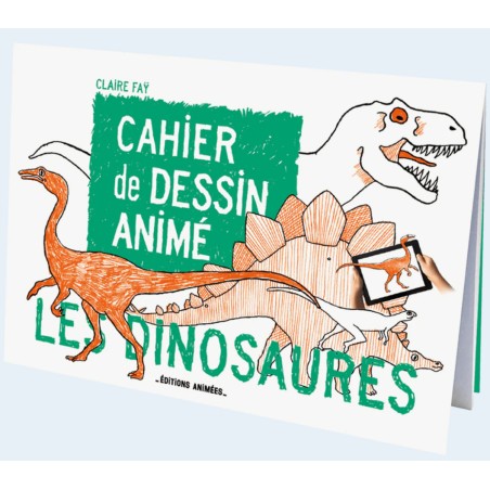 Cahier de dessin animé Les Dinosaures