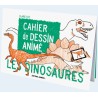 Cahier de dessin animé Les Dinosaures