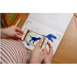 Cahier de dessin animé Les Dinosaures