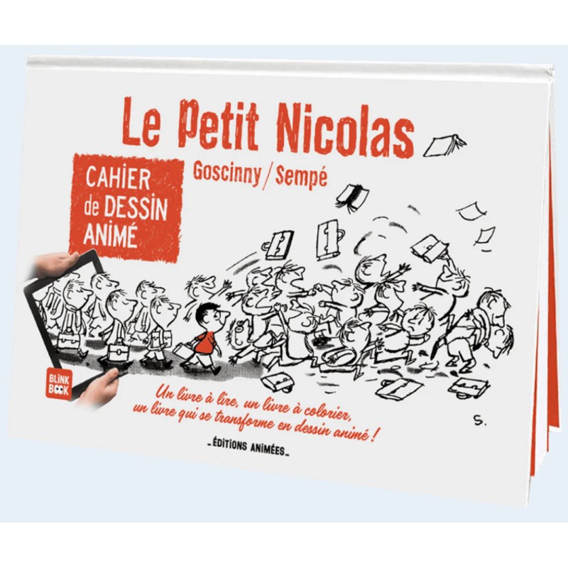 Cahier de dessin animé Le Petit Nicolas