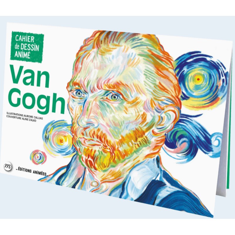 Cahier de dessin animé Van Gogh